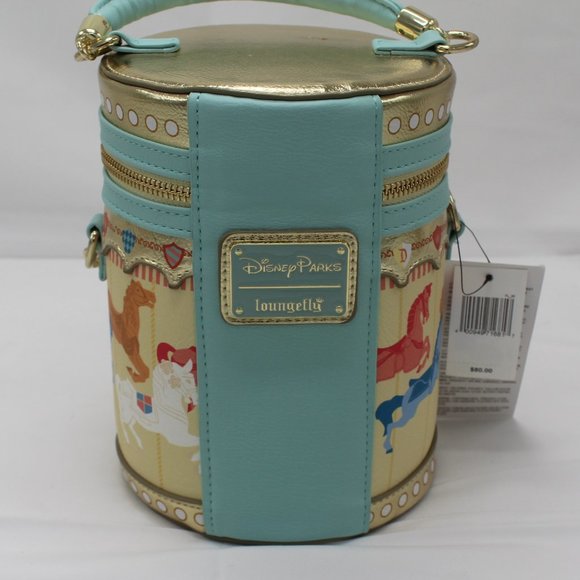 Loungefly Bags Loungefly Disneyland Carousel Crossbody Flawed